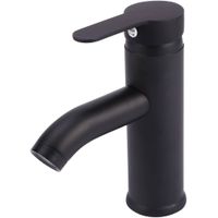 Faucet basin Mixer High Rise 165mm Matt Black